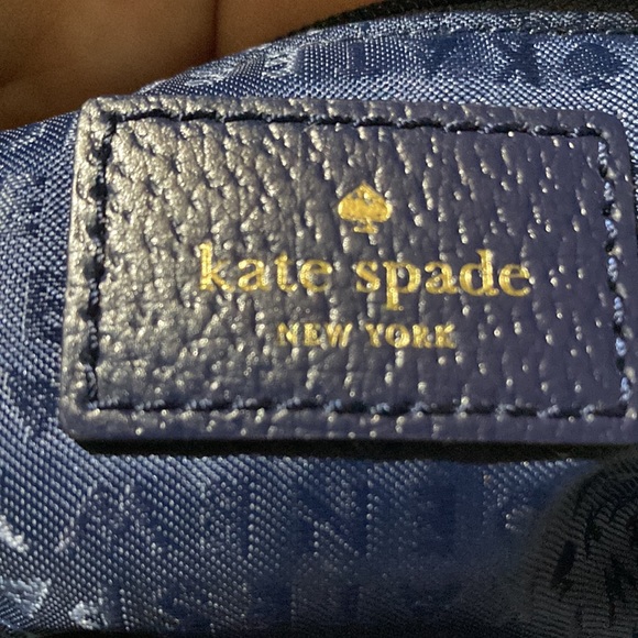 Kate Spade bag cream & navy - Picture 3 of 3